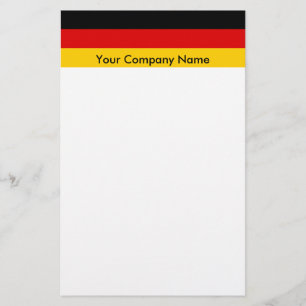 Stationery with Flag of Germany
