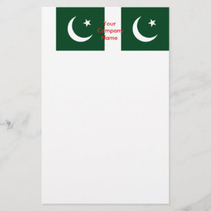 Stationery with Flag of Pakistan