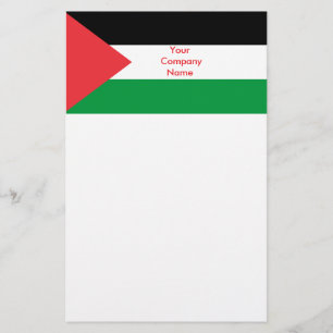 Stationery with Flag of Palestine