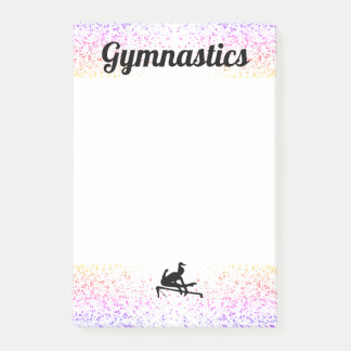 STATIONNAIRE GYMNASTIQUE - Notes post-it 4"x 6"