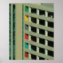 Stationnement - Poster Art Déco