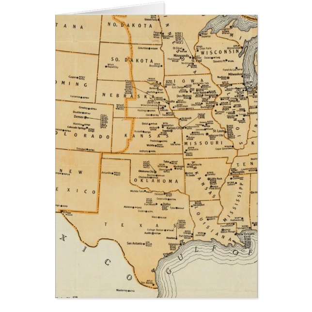 Stations De Radiodiffusion Des États-Unis (Devant)