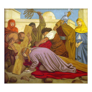 Stations of the Cross 9 Jesus Falls the Third Time Photo Print