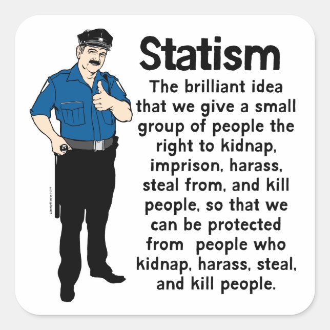 Statism Sticker Pack (Front)