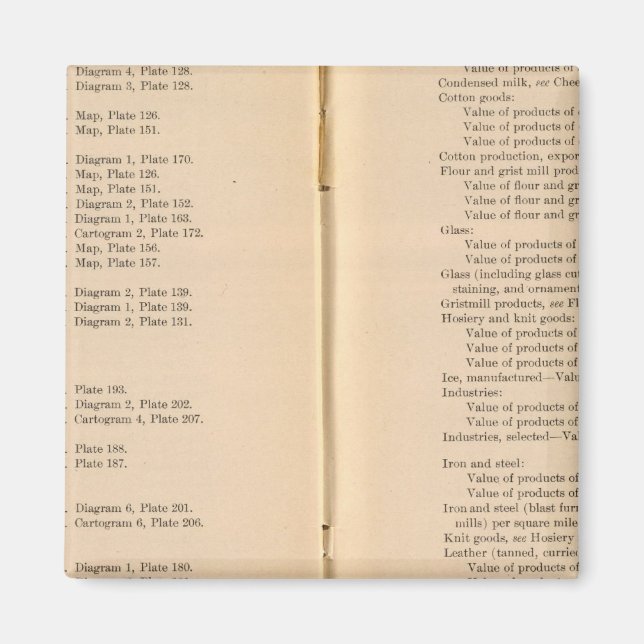 Statistical atlas 1900 9 magnet (Front)