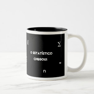 Statistical Two-Tone Coffee Mug