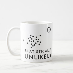 Statistically Unlikely Scatter Plot Data Art Coffee Mug
