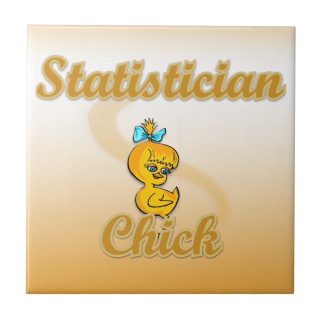 Statistician Chick Tile (Front)