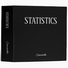 Statistics Black Personalized Subject