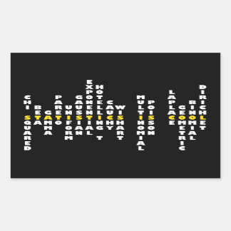 Statistics is Cool Sticker