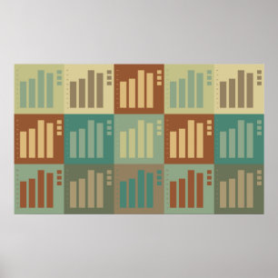 Statistics Pop Art Poster