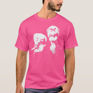 Statler and Waldorf Middle Finger T-Shirt