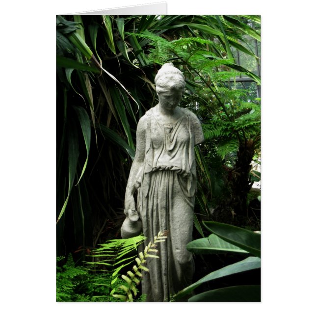 Statue blanche-grecque (Devant)