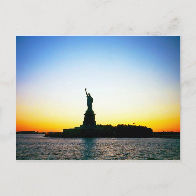 "Statue carte postale de liberté" (Devant)