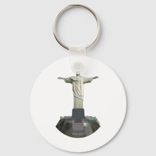 Statue: Christ the Redeemer: 3D Model: Keychain