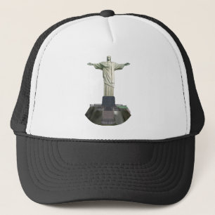 Statue: Christ the Redeemer: 3D Model: Trucker Hat