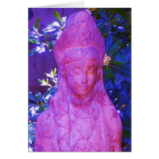 Statue de Blue Quan Yin modifiée