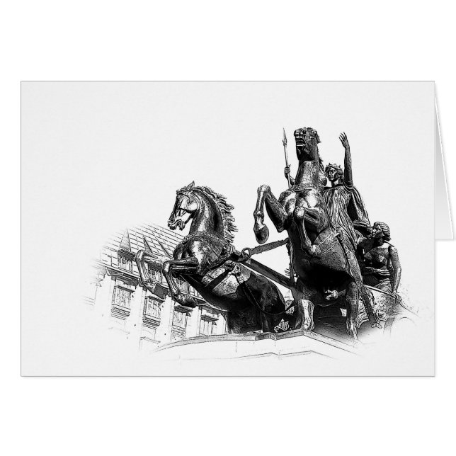 Statue de Boudicca, Londres (Devant horizontal)