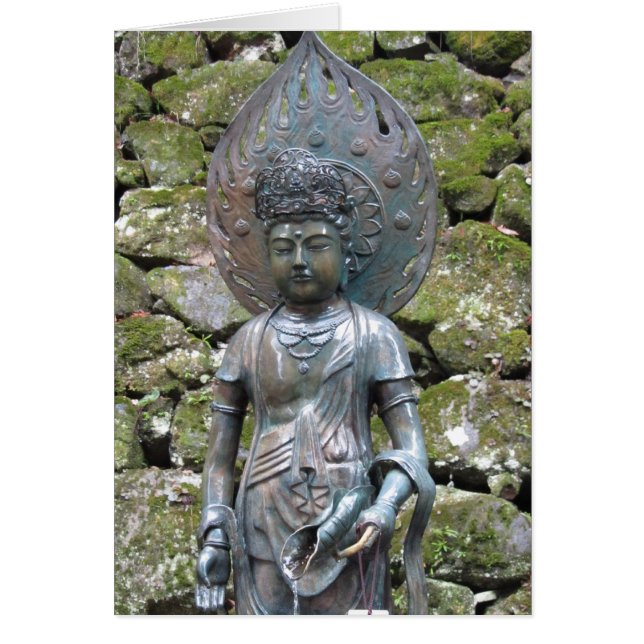 Statue de Kannon (Kwan Yin) sur le mont Kurama ~ (Devant)