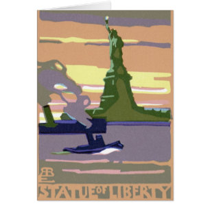 Statue de la Liberté à New York City, Voyage Vinta