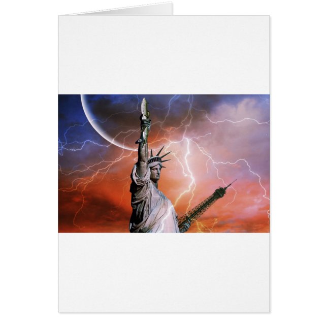 Statue de la Liberté Éclair. (Devant)