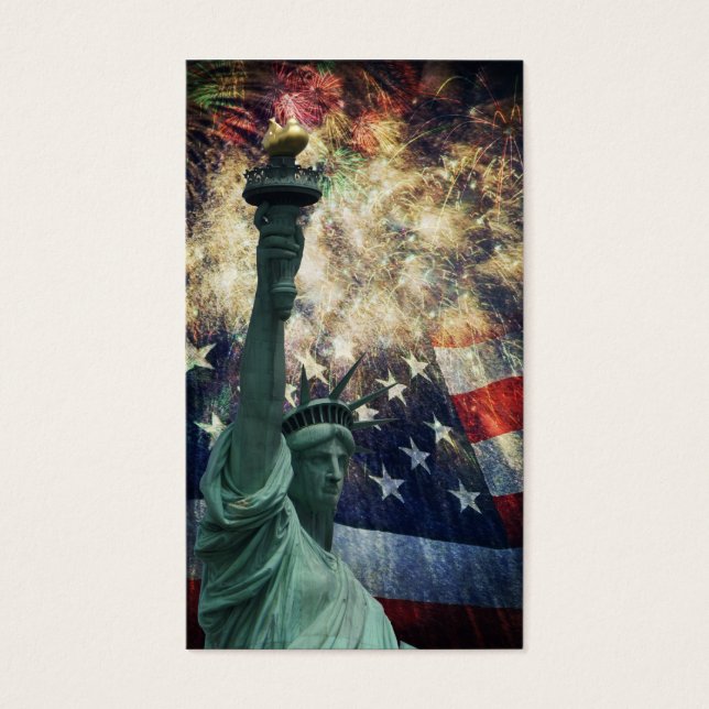 Statue de la Liberté et des Firworks (Devant)