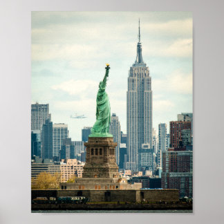 Statue de la Liberté Navette Empire Affiche de l'E