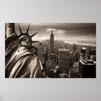 Statue de la Liberté, New York, affiche