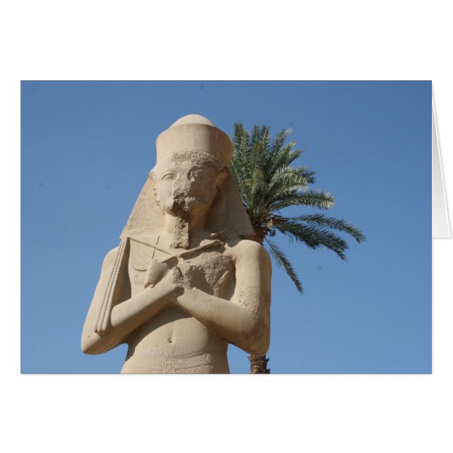 statue de la reine karnak (Devant horizontal)