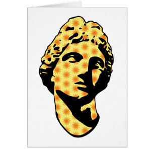 Statue de marbre d'Apollo