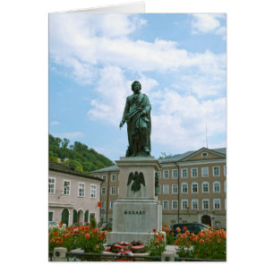 Statue de Mozart à Salzbourg