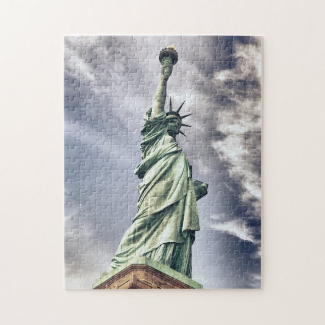 Statue de puzzle de liberté (Vertical)