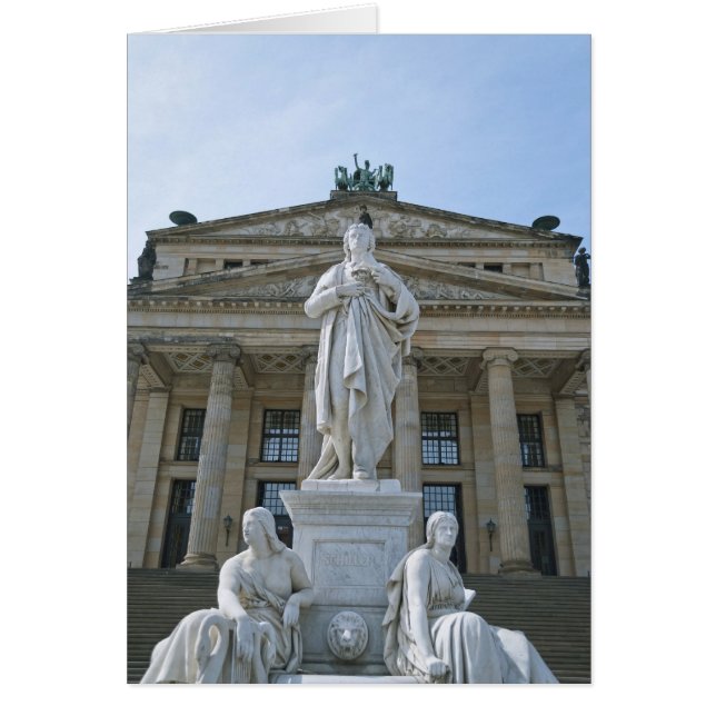 Statue de Schiller à Berlin (Devant)