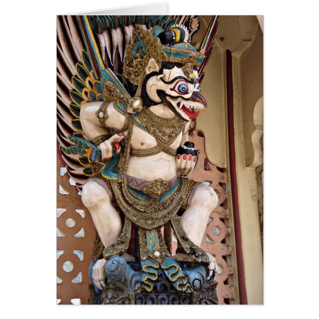 Statue de sourire de Garuda (Devant)