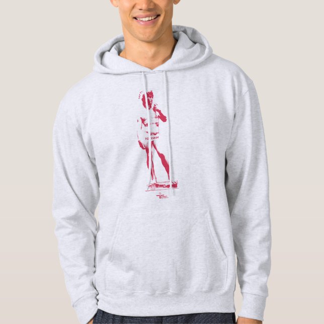 Statue : Dire le mot F — Sweat - shirt à capuche d (Devant)