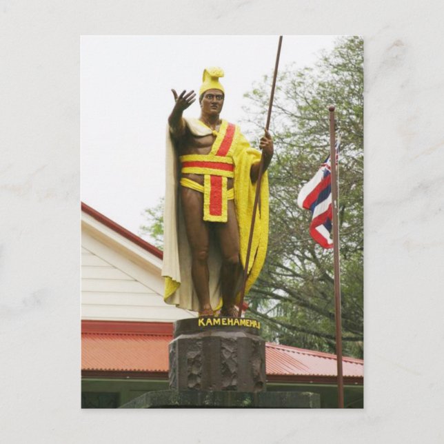 Statue du roi Kamehameha - Carte postale (Devant)