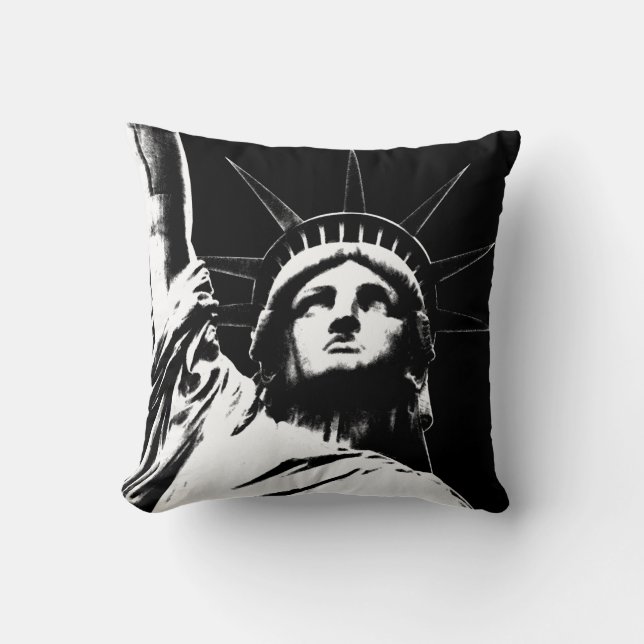 Statue du souvenir NY de New York de coussin de (Recto)