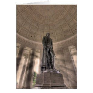 Statue en bronze du mémorial Thomas Jefferson
