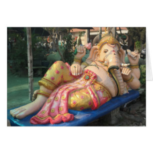 Statue étendue de Ganesha dans Chiang Mai,