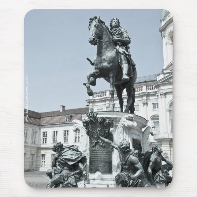 Statue Friedrich Wilhelm I in Berlin Mouse Pad (Front)