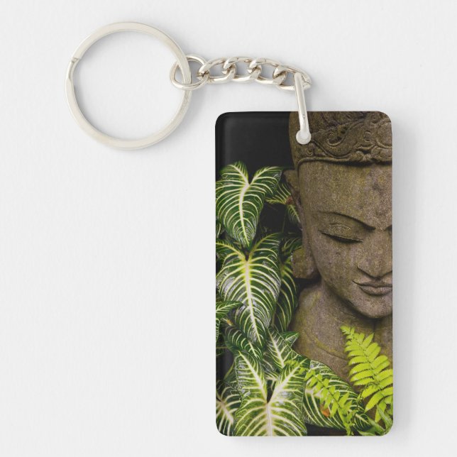 Statue in a Garden Location Information: Chiang Ma Keychain (Front)