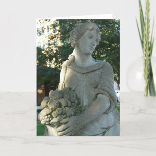 Statue in the Park Card