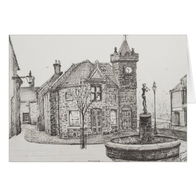 Statue Kirriemuir Ecosse 2007 de Peter Pan (Devant horizontal)