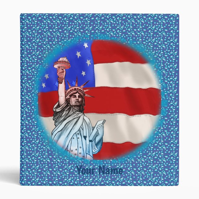 Statue Liberty   binder (Front)