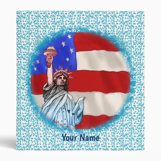 Statue Liberty   binder (Front)
