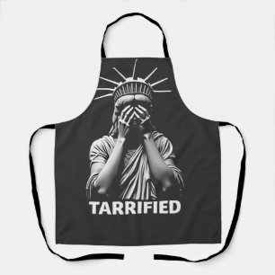 Statue Liberty New York America Tarrified Apron