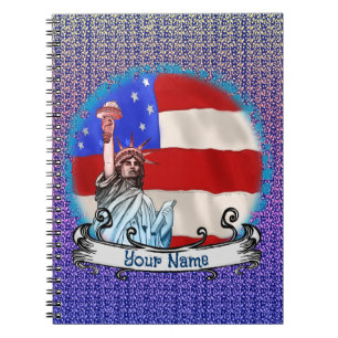 Statue Liberty Notebook