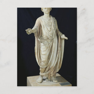 Statue of a Child Postcard