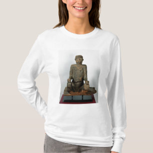 Statue of a seated man, Mbembe, Nigeria T-Shirt