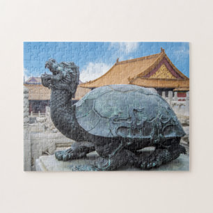 Statue of a turtle in the Forbidden City - Beijing Jigsaw Puzzle